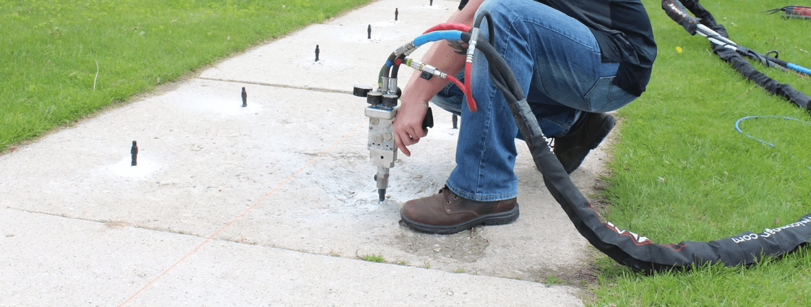 Superior PolyLift™ mudjacking polyurethane
